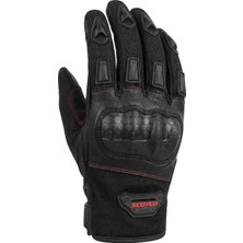 Kuzey Motor MC236 Yazlık Eldiven Siyah (En Sertifikalı)