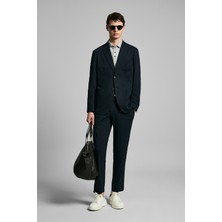 Lufian Erkek Evrıc Smart Slim Fit Chino Pantolon 111190361 Lacivert