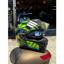 Nero Fullface Kask Ece ve Dot Sertifikalı (Intercom Uyumlu)