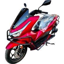 Yeni Honda Pcx Koruma Demiri - 2025 ve Sonrası - 2 Parça Ön Arka Tam Koruma Yeni Nesil
