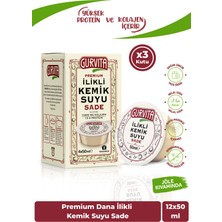 Gurvita Dana Ilikli Kemik Suyu Sade 50 ml 12 Adet
