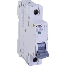10VTB-1C25 Otomatik Sigorta 10KA C Tipi 1 Kutup 25A