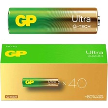Gp 24AU R03 Ultra Alkalin Ince Kalem Aaa 40‘lı Paket