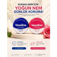 * 1 Adet Vaseline Lip Therapy Original 20 G * 1 Adet Vaseline Lip Therapy Rosy Lips 20 G
