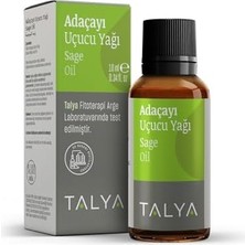 Adaçayı Uçucu YAĞI,%100 Saf ve Doğal, 10 ml