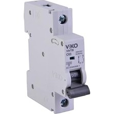 10VTB-1C63 Otomatik Sigorta 10KA C Tipi 1 Kutup 63A