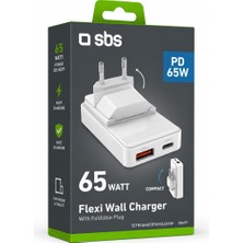 Sbs 98497 Usb-A & Usb-C 65W Flexi Şarj Cihazı