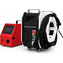 Powermaster EX1500W 4'ü 1 Arada Hava Soğutmalı Lazer Kaynak ve Temizleme Makinesi