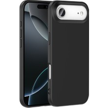 Lyon Tech Apple iPhone 17 Air Kılıf Zore Mara Lansman Kadife Iç Yüzeyli Silikon Koruyucu Kapak