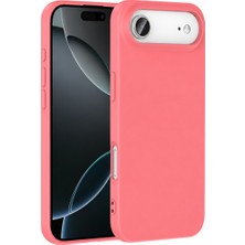 Lyon Tech Apple iPhone 17 Air Kılıf Zore Mara Lansman Kadife Iç Yüzeyli Silikon Koruyucu Kapak