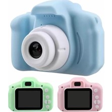 Hace Bazaar Çocuklara Özel Fotoğraf ve Video Çeken Mini Çok Renkli Fotoğraf Makinesi