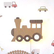 Meta Design Tren Temalı Duvar Aplik Mdf
