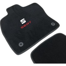 Expresstr Oto Halı Paspas Seti Seat Leon Serisi Modelleri Uyumlu Sport Kaymaz & Şık Tasarım