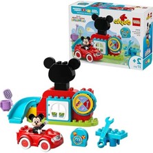 Get Store LEGO Duplo | Disney Mickey Fare’nin Kulüp Evi ve Arabası 10454-2 Yaş ve Üzeri Çocuklar Için Eğitici Oyuncak Yapım Seti, Doğum Günü Hediyesi (27 Parça)