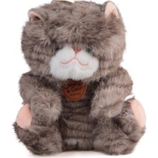 Can Oyuncak Peluş Oyuncak 25 cm Oturan Kedi - Standart