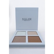 S'glam 4 Highlighter Far Paleti