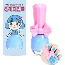 I'm Pinky Kids Nail Paint Sky Cloud Çocuklar Için Soyulabilir Oje