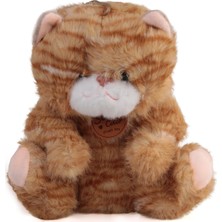Can Oyuncak Peluş Oyuncak 25 cm Oturan Kedi  - Standart