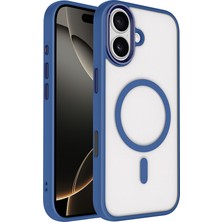 Lyon Tech Apple iPhone 17 Kılıf Zore Krom M-Safe Wireless Şarj Uyumlu Silikon Kapak