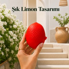Pratik Meyve Sıkacağı Limon Sıkacağı El Tipi Çekirdek Filtreli Akıtma Ağızlı Bpa Içermez Sariva Home