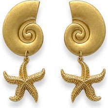 Venüs Design Çelik Deniz Yıldızı Küpe