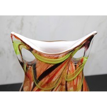 Cartiva Murano Cam Tasarım Vazo 42X21 cm