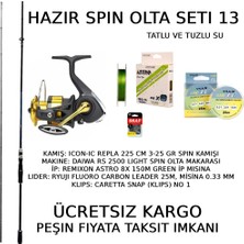 Av Dünyam Hazır Spin Takım Olta Seti 13