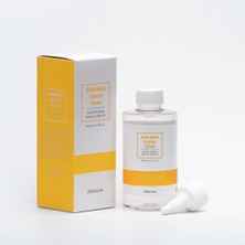 Bibimcos Yüz Toniği Aha-Bha Peeling ve Arındırıcı Tonik, Pürüzsüz, Işıltılı Ciltler Için Nazik Cilt Bakımı, Sebum Dengesini Korur, 200 ml