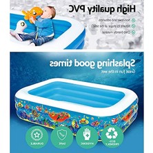 Get Store Mega Okyanus Desenli Şişme Aile Havuzu, Eğlenceli Su
