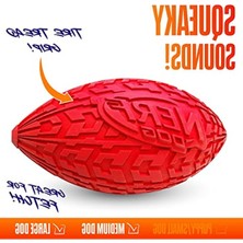 Get Store 15 cm Hafif Lastik Futbol Köpek Oyuncağı - Dayanıklı ve Eğlenceli