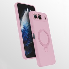 Roketcim Tecno Spark 40 5g Kılıf M-Safe Şarj Özellikli Standlı Samara Kapak