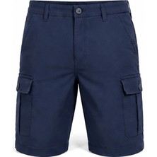 Serseri Jeans Erkek Likralı Kargo Şort Rahat Kalıp Çok Cepli Premium Günlük Casual Yazlık Şort