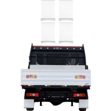 Otokap Universal Ford Transit Kamyonet Ön Arka Beyaz Krom Detaylı 4 Lü Set Paçalık Takımı Çamurluk Tozluk Aksesuar Size Nasıl Gelecek