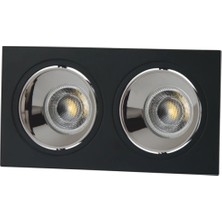 AyrStore Buğz Cata Ct 5054 Jaguar Siyah Platin Ikili Spot Kasası