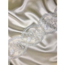 Ezel-In Tekstil Aksesuarları, Dekoratif Güpür Dantel, 1 Metre, KOD-EG341