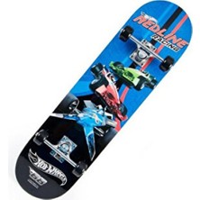 Empressco Hotwheels Desenli Büyük Boy Kaykay, Zımparalı Pvc Tekerlek 80 cm