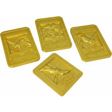 Shaco Design Yugioh Exodia Altın 3D Kart Set