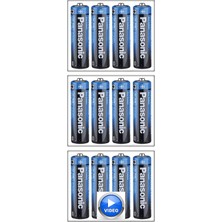 TAN EXPRESS Panasonic Çinko Karbon Aa Kalem Pil 1.5V 12 Adet (Videolu)