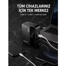 Fta Ticaret 4 Portlu Gan Masaüstü Hızlı Şarj Istasyonu