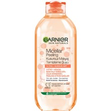 Garnier Micellar Peeling Kusursuz Makyaj Temizleme Suyu (400 Ml)