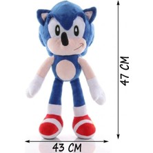 Belirtilmemiş Sonic The Hedgehog Peluş Oyuncak Hızın ve Eğlencenin Adresi
