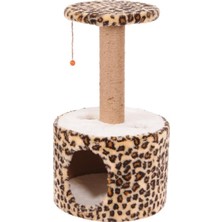 Get Store Leopar Desenli Dayanıklı Kedi Tırmalama