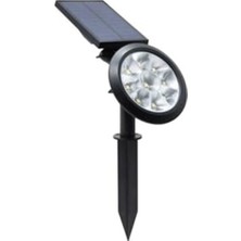 Get Store 18W LED Solar Çim Armatürü, Güneş Enerjili, Bahçe Aydınlatması