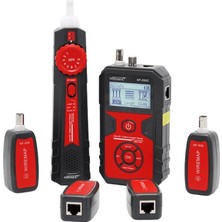 Noyafa NF-858C RJ45/RJ11/BNC Digital Profesyonel Ağ Kablo Bulucu Test Cihaz