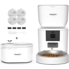 Get Store Akıllı Mama Kabı ve Su Pınarı, 3'lü Evcil Hayvan Seti