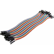 SANEC 40 Adet Dişi-Dişi Jumper Kablo 20 cm