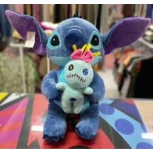 Belirtilmemiş Toyzz World Stich Bebekli Peluş Oyuncak 35 cm Sevimli Uyku Arkadaşı