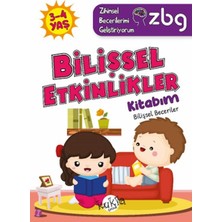 TeknoKapsül Zbg 3-4 Yaş Bilişsel Etkinlikler Kitabım