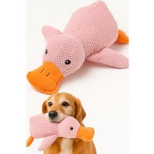 Get Store Ördek Şekilli Peluş Köpek Oyuncağı, Sesli ve Hışırtılı, Dayanıklı Eğlence