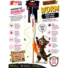 Matatabi Cats  Olta Worm (Hışırtılı,çıngıraklı ,matatabi Li,muhteşem Kumaşlı Kedi Oltası)